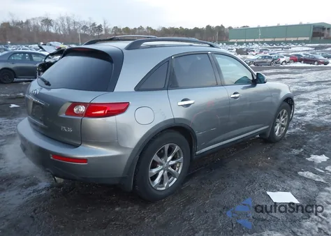 2007 Infiniti Fx35 from USA, damaged, VIN JNRAS08W07X209005